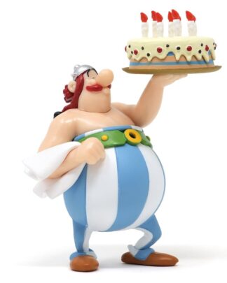 Asterix PVC Figur Obelix Alles Gute zum Geburtstag 8,5 cm