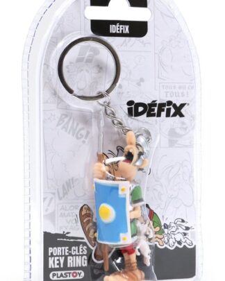 Asterix Schlüsselanhänger Römer von Idefix gebissen (Blister)