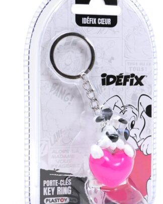 Asterix Schlüsselanhänger Idefix Rosa Herz (Blister)