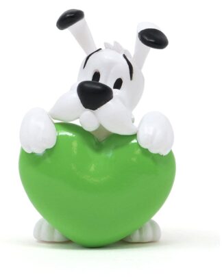 Asterix PVC Figur Idefix Green Heart 4,5 cm