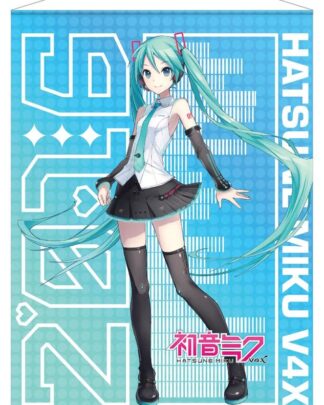 Hatsune Miku Wandrolle V4x Fabric 50 x 70 cm