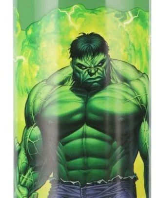 Marvel Universe Metall Trinkflasche Hulk mit Trageschlaufe