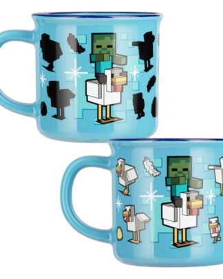 Minecraft Tasse mit Thermoeffekt Chicken Jockey