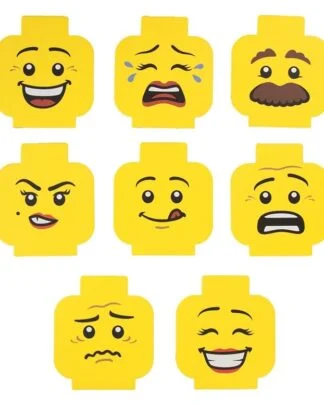 Lego Untersetzer 8er-Pack Karten