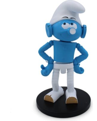 Die Schlümpfe Statue Roboter-Schlumpf 11 cm