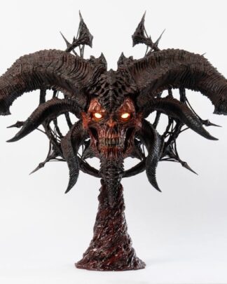 Diablo IV Art Mask Replik 1/1 Scale Lord of Hatred Mephisto 94 cm