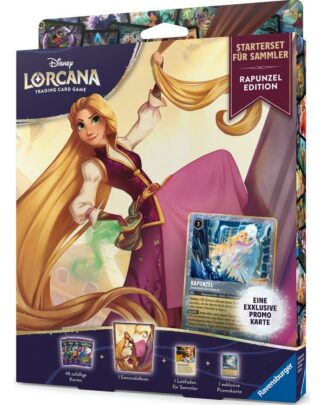 Disney Lorcana TCG Starterset für Sammler Rapunzel Edition *Deutsche Version*