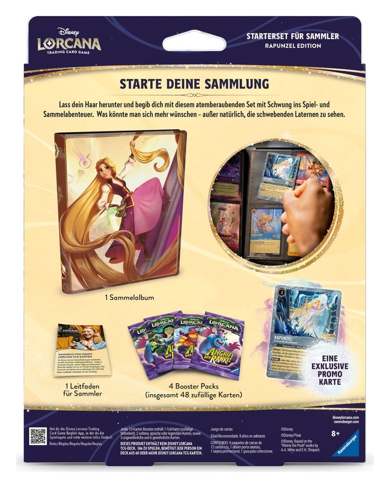 Disney Lorcana TCG Starterset für Sammler Rapunzel Edition *Deutsche Version* – Bild 2