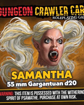 Dungeon Crawler Carl Würfel d20 Samantha 5,5 cm