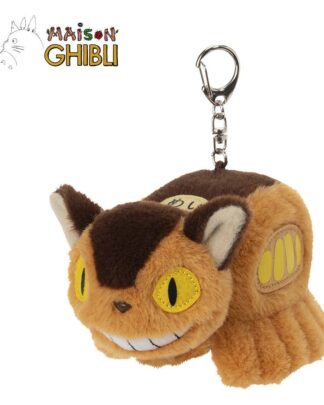 Mein Nachbar Totoro Nakayoshi Plüsch-Schlüsselanhänger Catbus