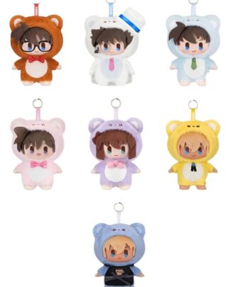 Detektiv Conan Plüschfiguren Bear Detective Series Blind Box 15 cm Display (6)