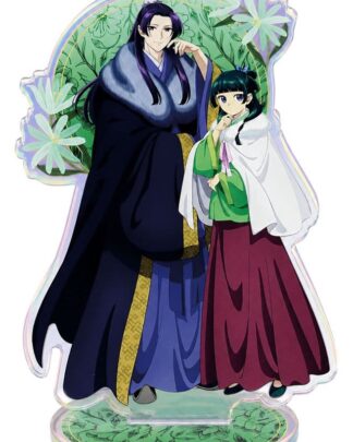 Die Tagebücher der Apothekerin - Holografischer Acryl-Aufsteller - Maomao & Jinshi (Winter Clothes)