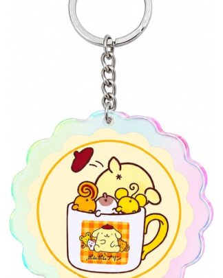 Sanrio Acryl-Schlüsselanhänger Pompompurin 30th Anniversary Squishy Cute Purin 02