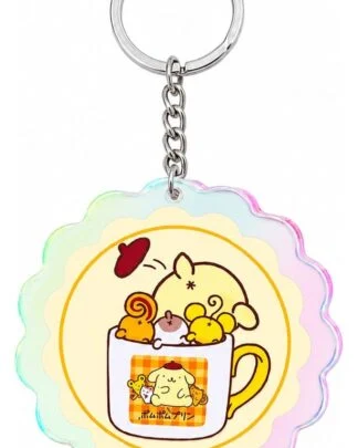 Sanrio Acryl-Schlüsselanhänger Pompompurin 30th Anniversary Squishy Cute Purin 02