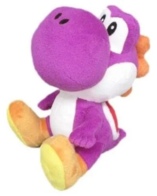 Super Mario Plüschfigur Yoshi Lila 21 cm