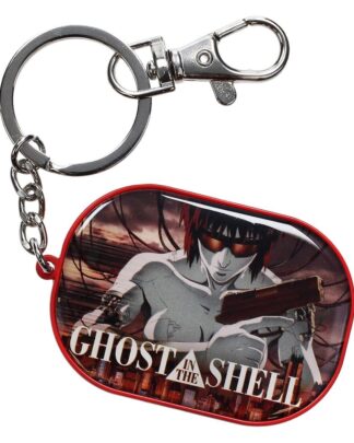 Ghost in the Shell Metall-Schlüsselanhänger Bewaffnete Motoko 14 cm