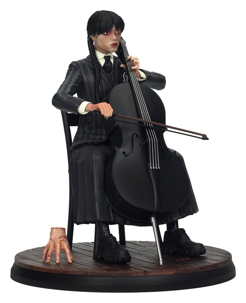 Wednesday Cello-Figur mit figurativem Schlüsselanhänger 20 cm – Bild 8