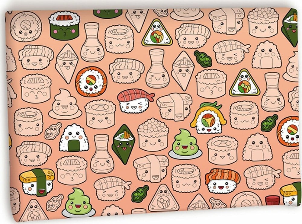 Uchiwa Manga-Hülle Sushies 24 x 17 cm