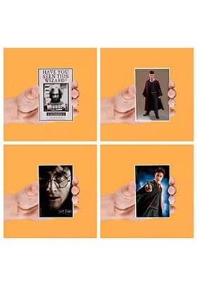 Harry Potter Magnetset 4-teilig
