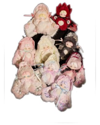 Lucky Deer Nai Flower Team Break Minifiguren Blind Box Sortiment (6)