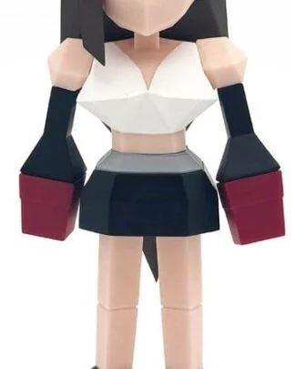 Final Fantasy VII Polygon Vinyl Figur Tifa Lockhart 14 cm
