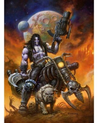 DC Comics Kunstdruck Lobo™: The Main Man by Alex Horley 46 x 61 cm - ungerahmt