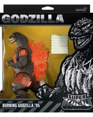 Godzilla Toho Super Kaiju Actionfigur Wave 02 Burning Godzilla '95