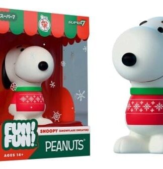 Vintage Peanuts Fun! Fun! Minifigur Wave 03 Holiday Snoopy (Snowflake Sweater)