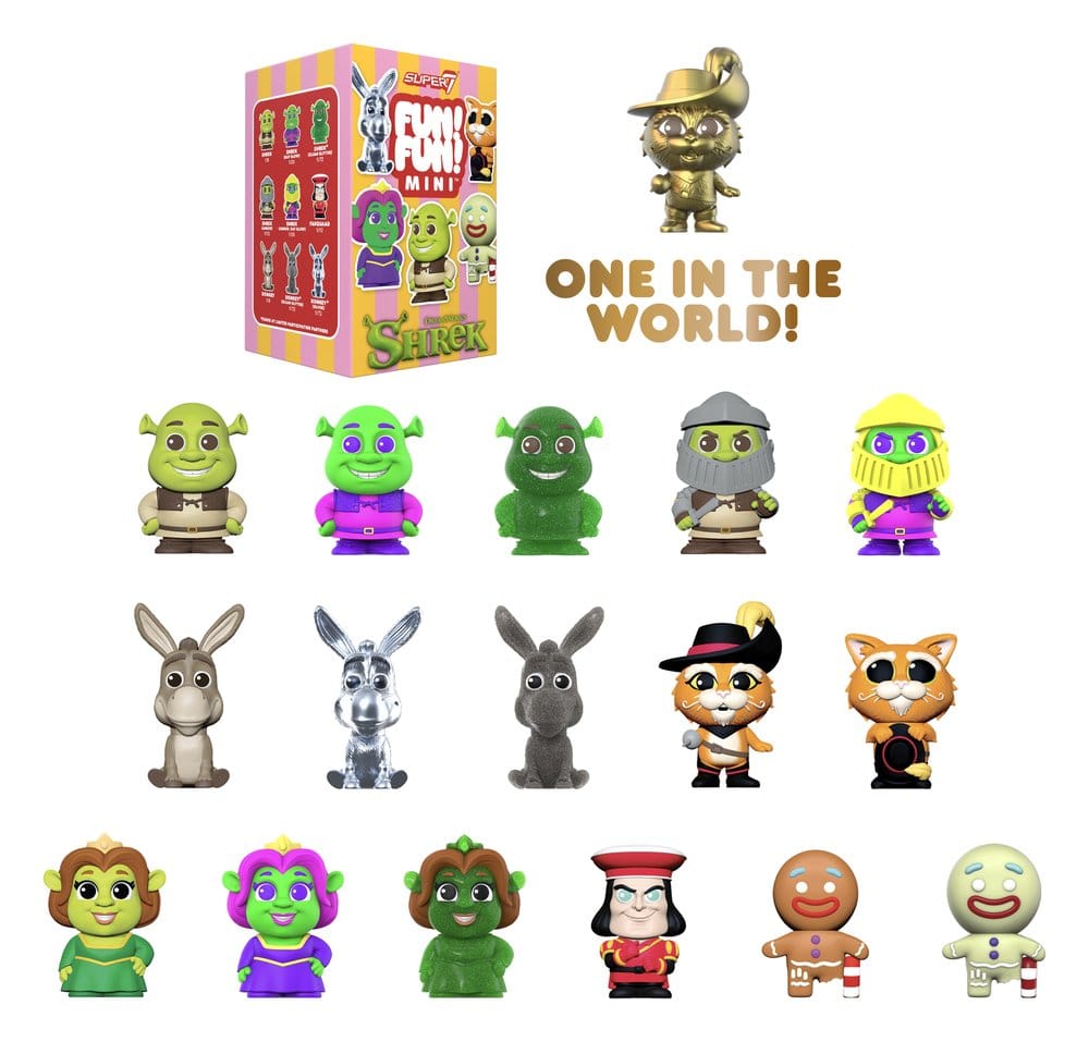 Shrek Fun! Fun! Minifiguren Wave 01 Blind Box Display (9) – Bild 4