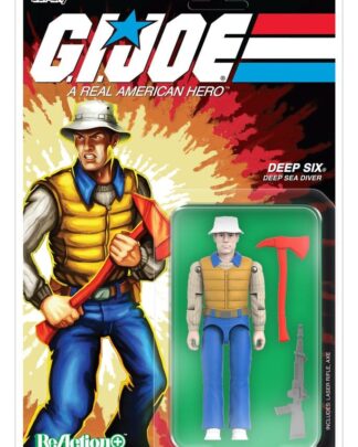 G.I. Joe (Comic) ReAction+ Actionfigur Wave 09 Deep Six