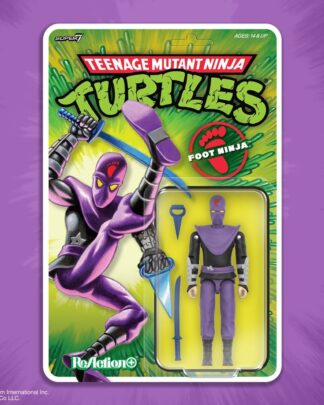 Teenage Mutant Ninja Turtles ReAction+ Actionfigur Wave 01 Foot Ninja