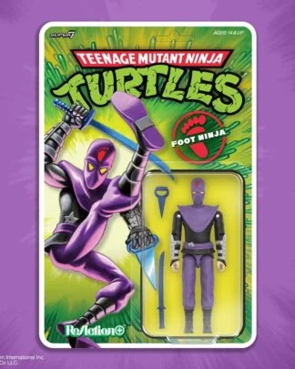 Teenage Mutant Ninja Turtles ReAction+ Actionfigur Wave 01 Foot Ninja