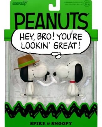 Peanuts ReAction Actionfiguren 2er-Pack Snoopy & Spike 10 cm