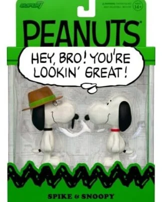 Peanuts ReAction Actionfiguren 2er-Pack Snoopy & Spike 10 cm