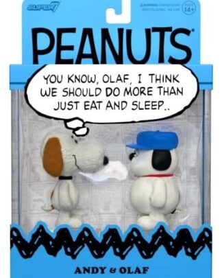Peanuts ReAction Actionfiguren 2er-Pack Olaf & Andy 10 cm