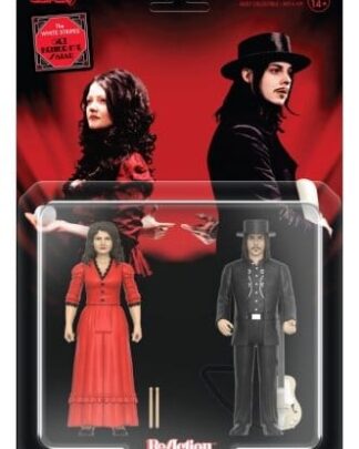 White Stripes ReAction Actionfiguren 2er-Pack Wave 01 The White Stripes (Get Behind Me Satan) 10 cm