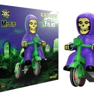 Misfits Super Cycles Fahrzeug Fiend (Purple w/ Green Trike)