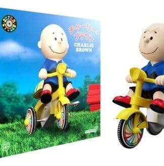 Peanuts Super Cycles Fahrzeug Charlie Brown (Blue w/ Yellow Trike)