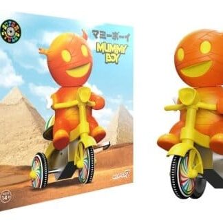 Super7 Super Cycles Fahrzeug Mummy Boy (Orange w/ Yellow Trike)
