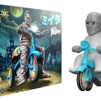 Universal Monsters Super Cycles Fahrzeug The Mummy (Light Grey w/ Blue Trike)