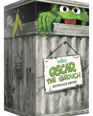 Sesame Street SuperSize Vinyl Figur Oscar The Grouch