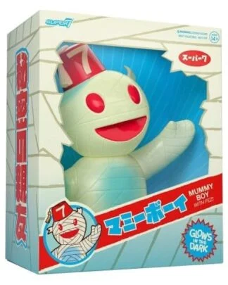 Super7 Vinyl Figur Mummy Boy (Glow w/ Fez)