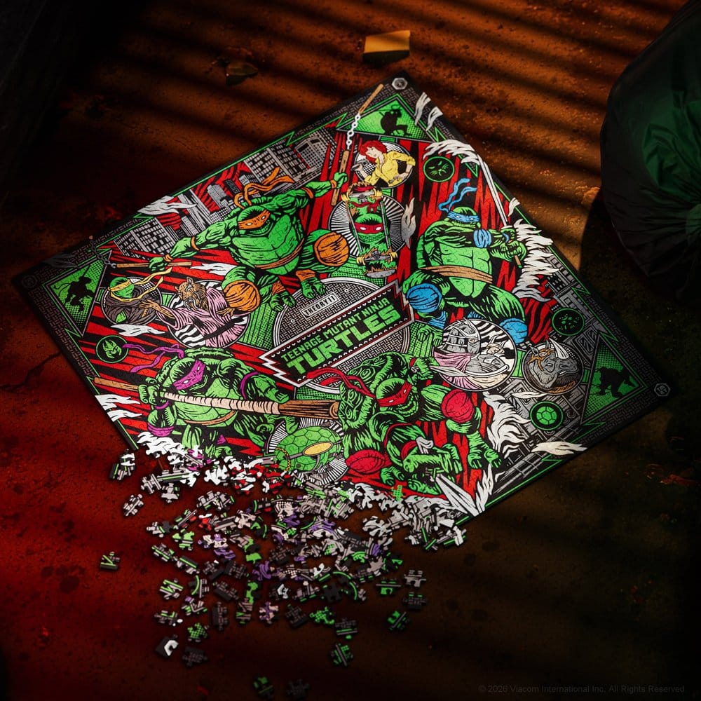 Teenage Mutant Ninja Turtles mehrdimensionales Puzzle (1000 Teile) – Bild 4