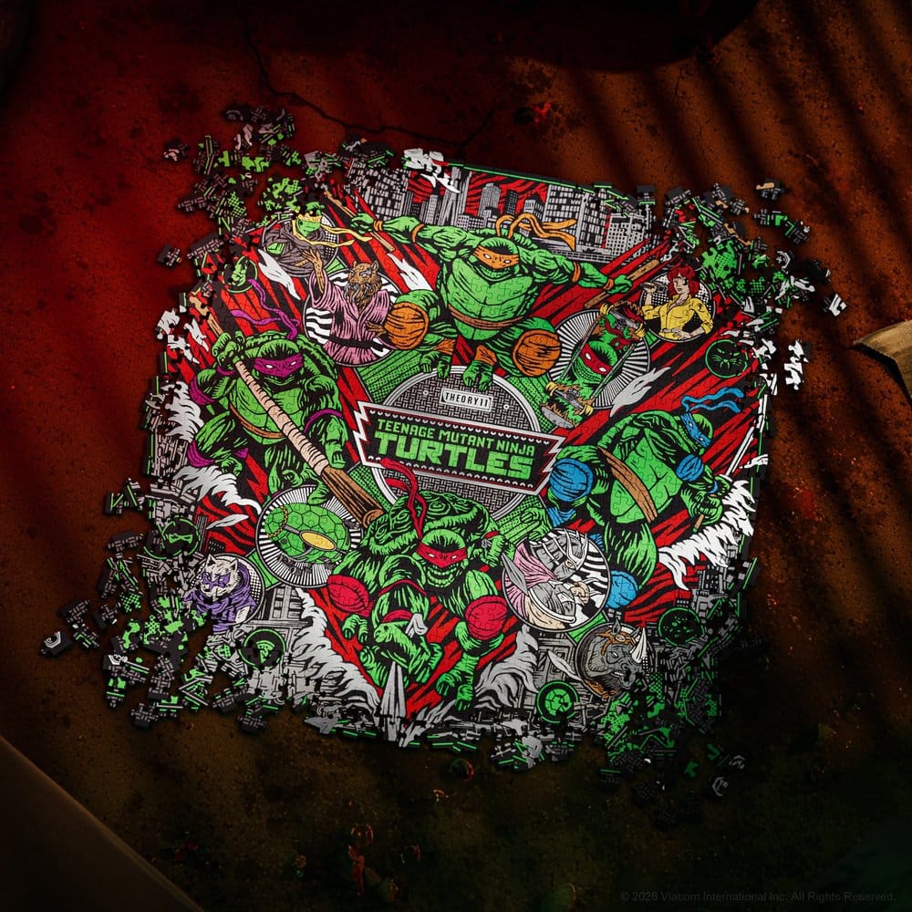 Teenage Mutant Ninja Turtles mehrdimensionales Puzzle (1000 Teile) – Bild 6