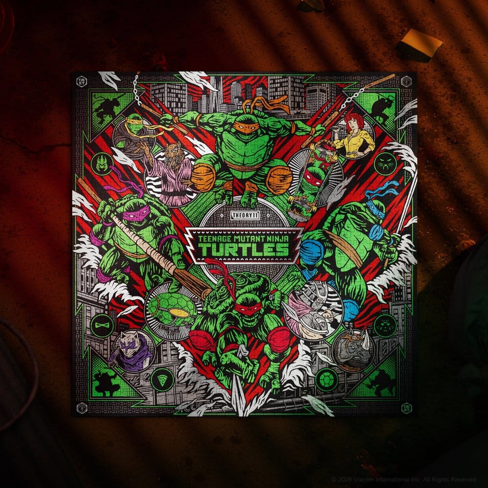 Teenage Mutant Ninja Turtles mehrdimensionales Puzzle (1000 Teile) – Bild 7