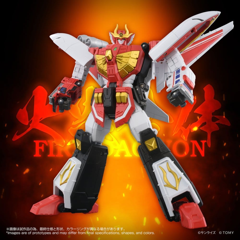 Brave Command Dagwon Toyrise Actionfigur Fire Dagwon 18 cm – Bild 8