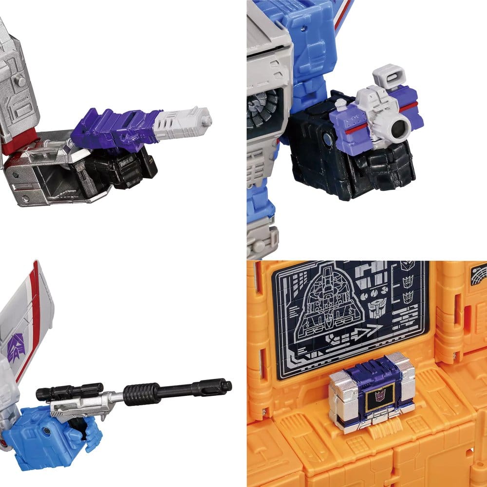 Transformers Dramatic Capture Series Actionfiguren 4er-Pack Decepticons Part 2 – Bild 7
