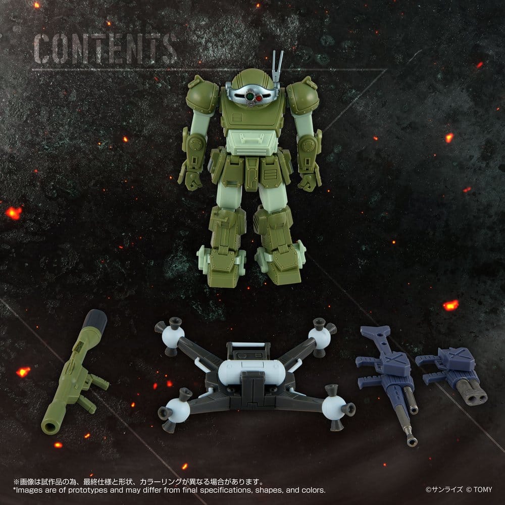 Armored Trooper Votoms Actionfigur Toyrise AT-12 Scope Dog Round Mover – Bild 4