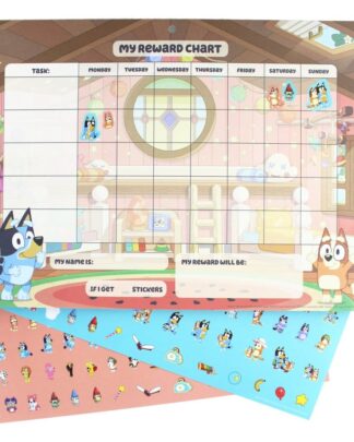 Bluey Belohnungsplan-Set