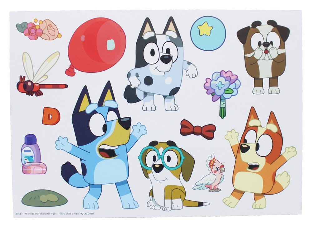 Bluey Spiel- & Lernposter-Set – Bild 10